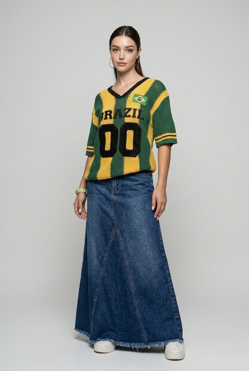 Camiseta Brasil linha