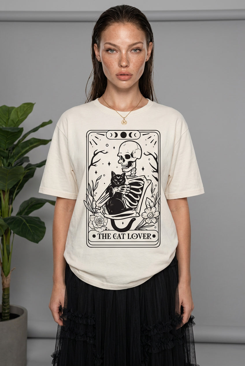 Camiseta Unissex black cat
