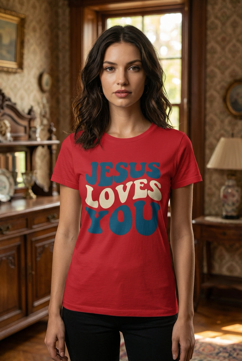Jesus ama você t-shirt
