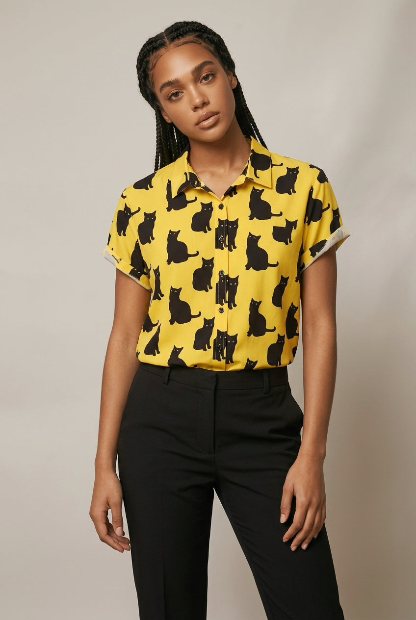 Camisa cat dream