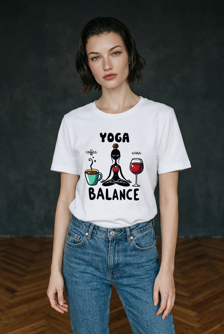 Camiseta equilíbrio