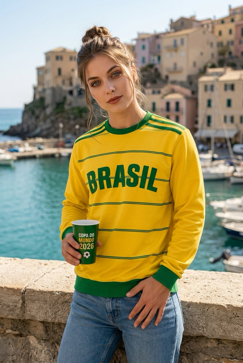 Moletom Brasil unissex