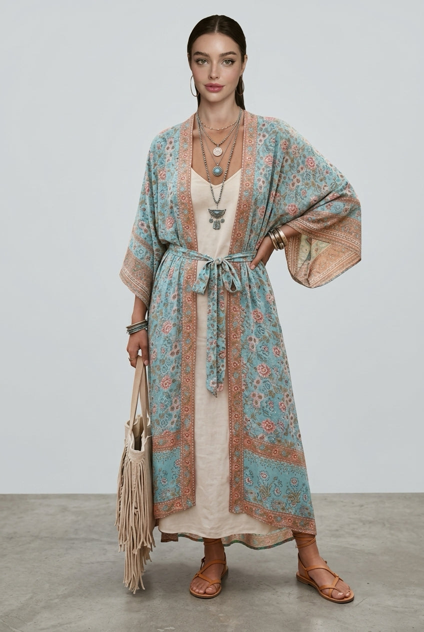 Kimono BOHO longo