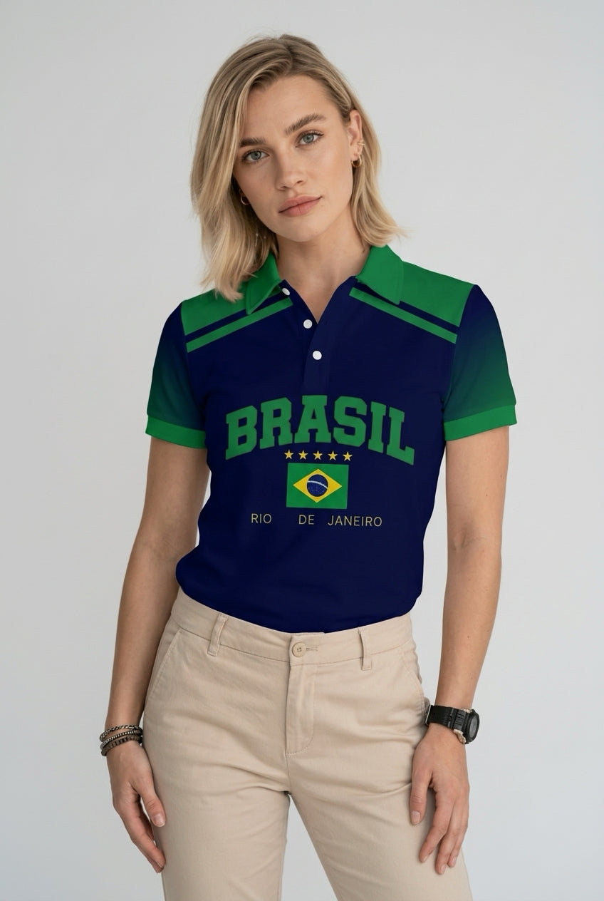 Camiseta Brasil unissex