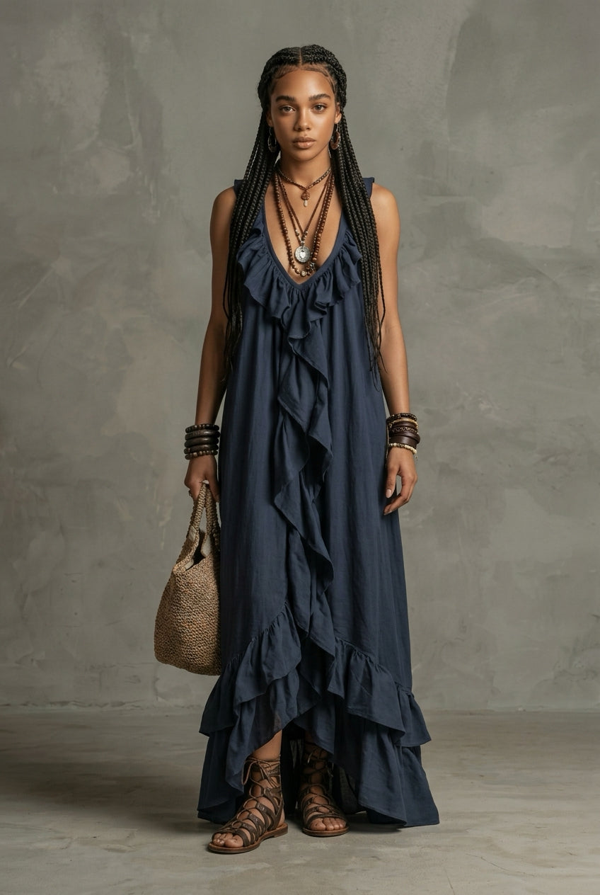 Vestido Longo cigana