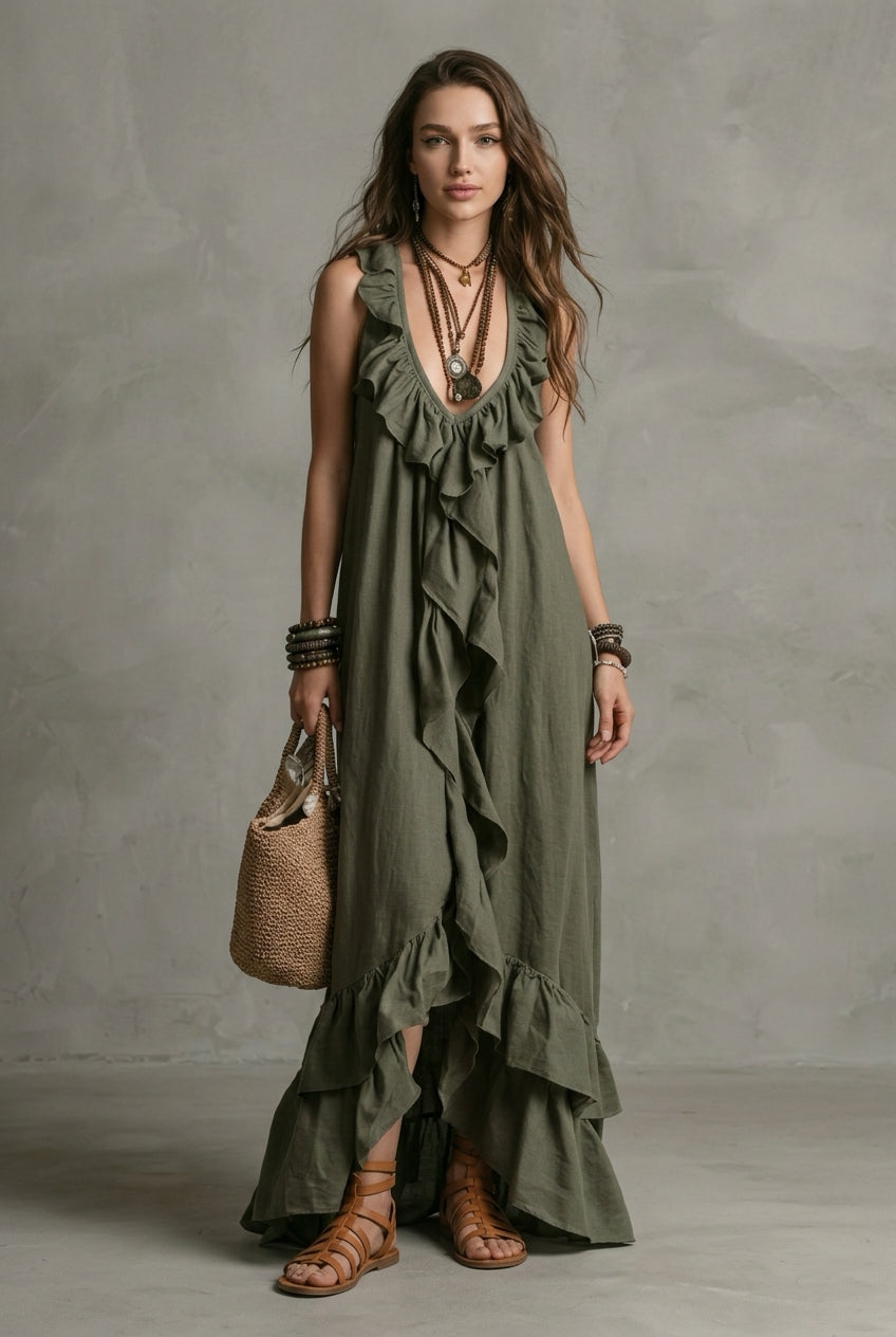 Vestido Longo cigana