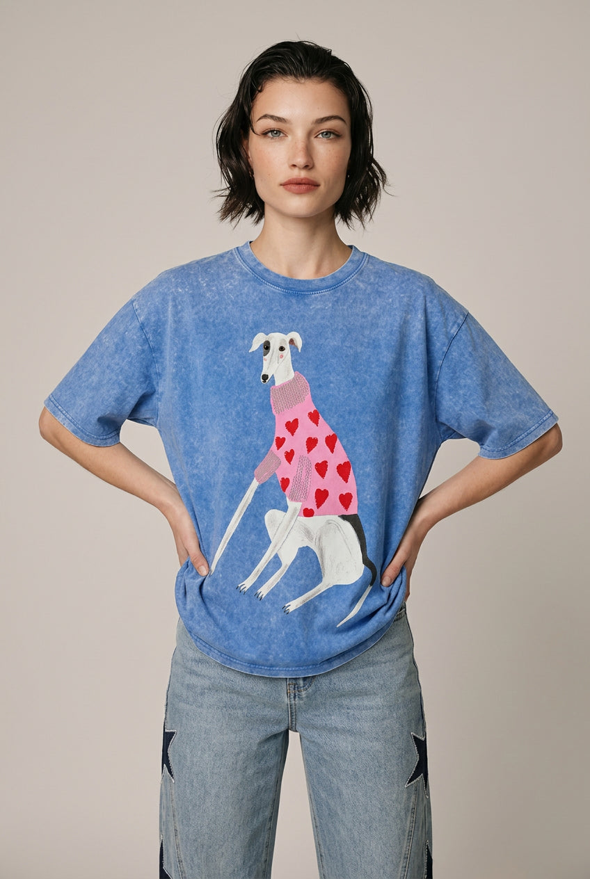 Camiseta Dog love
