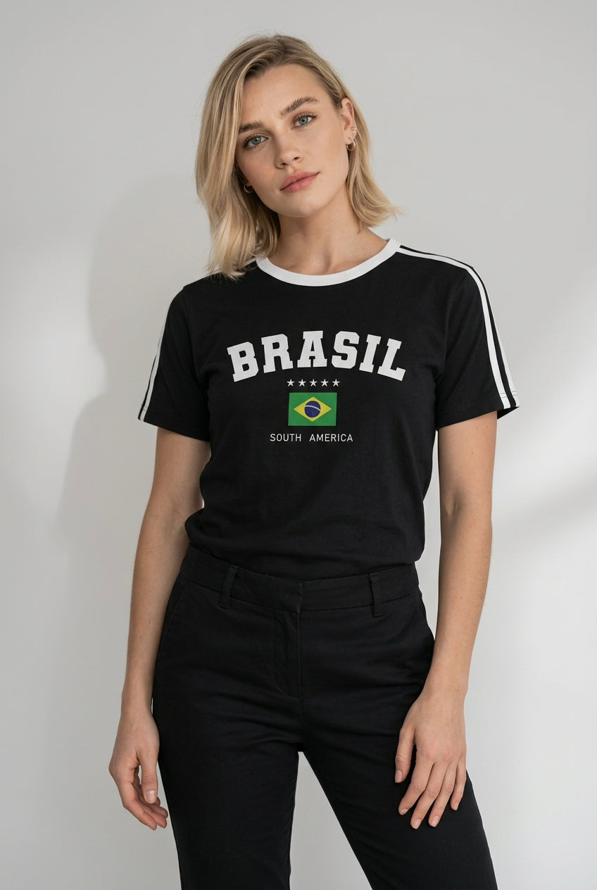 Camisa Brasil cores