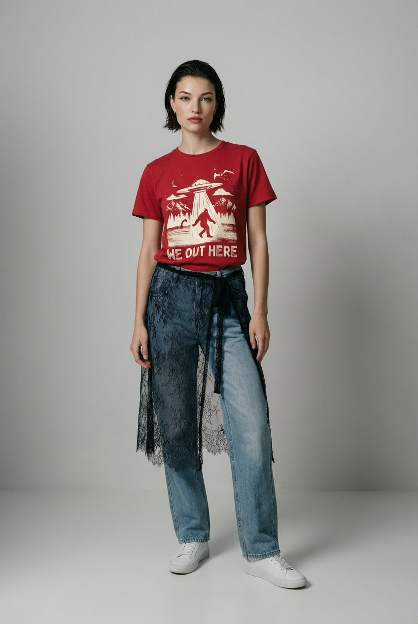 Camiseta espaço