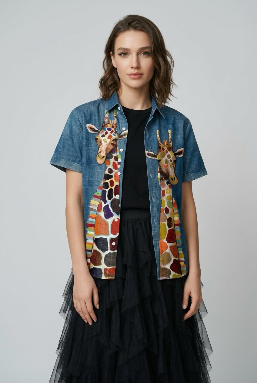 Camisa unissex cats estampas