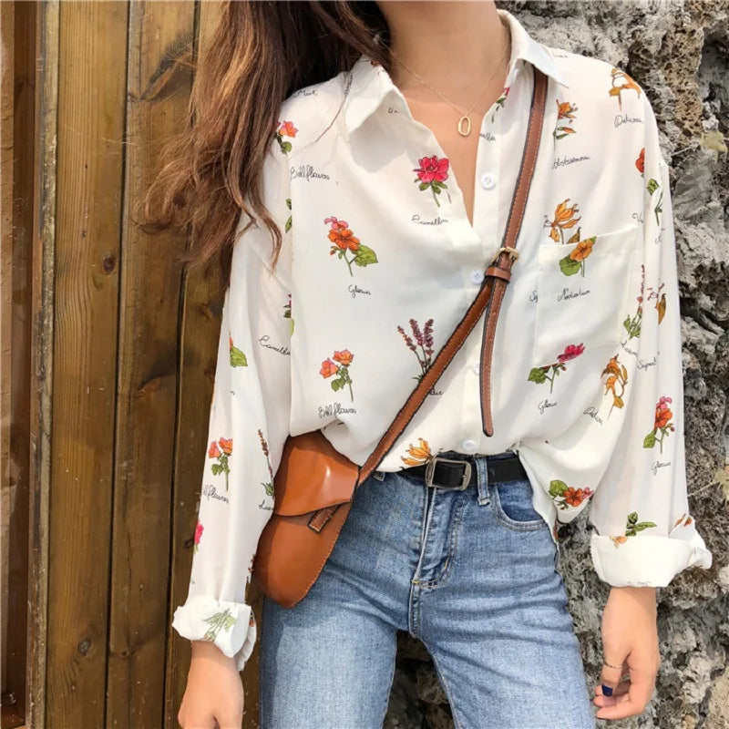 Camisa flower