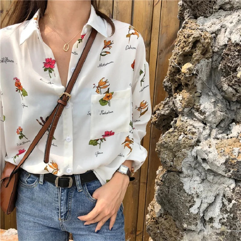 Camisa flower