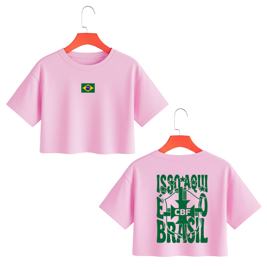 Cropped Brasil cores