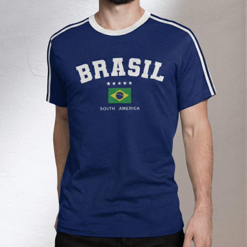 Camisa Brasil cores