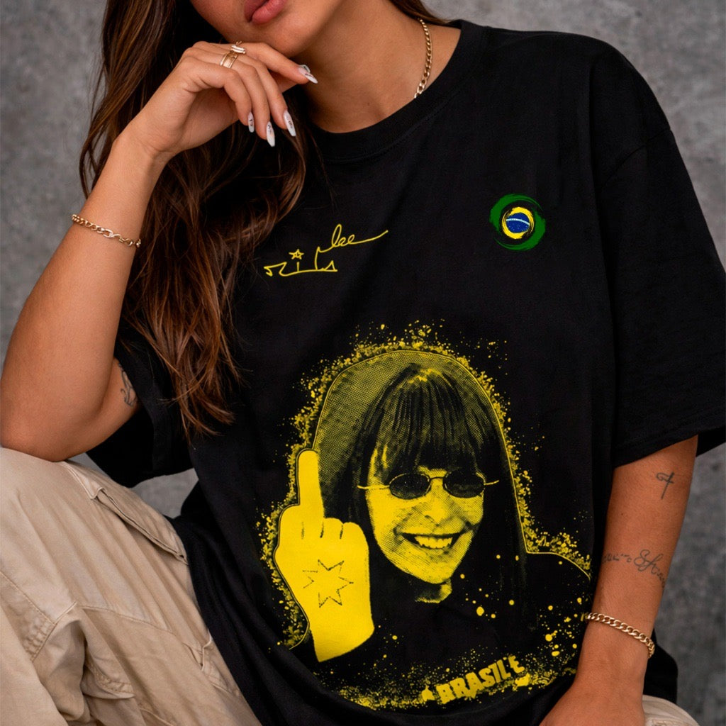 Camiseta Brasil Rita Lee