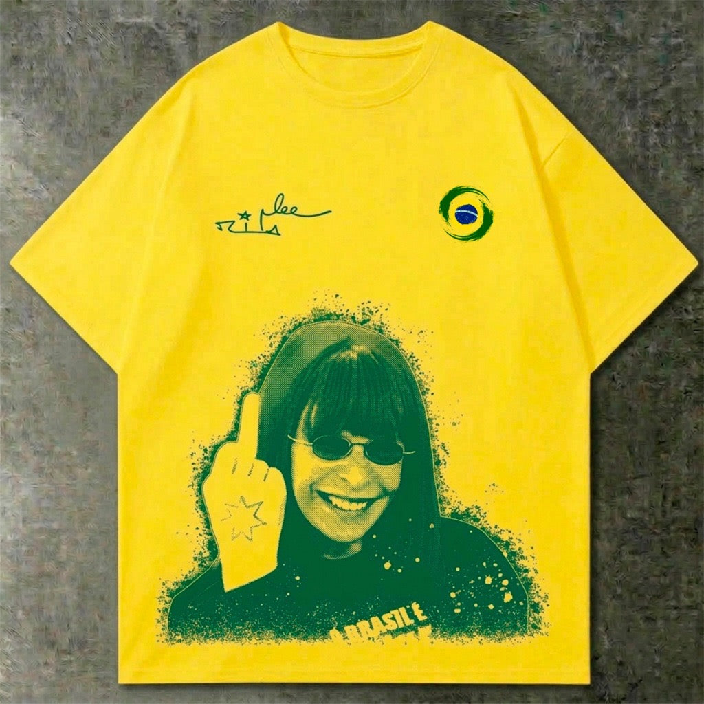 Camiseta Brasil Rita Lee