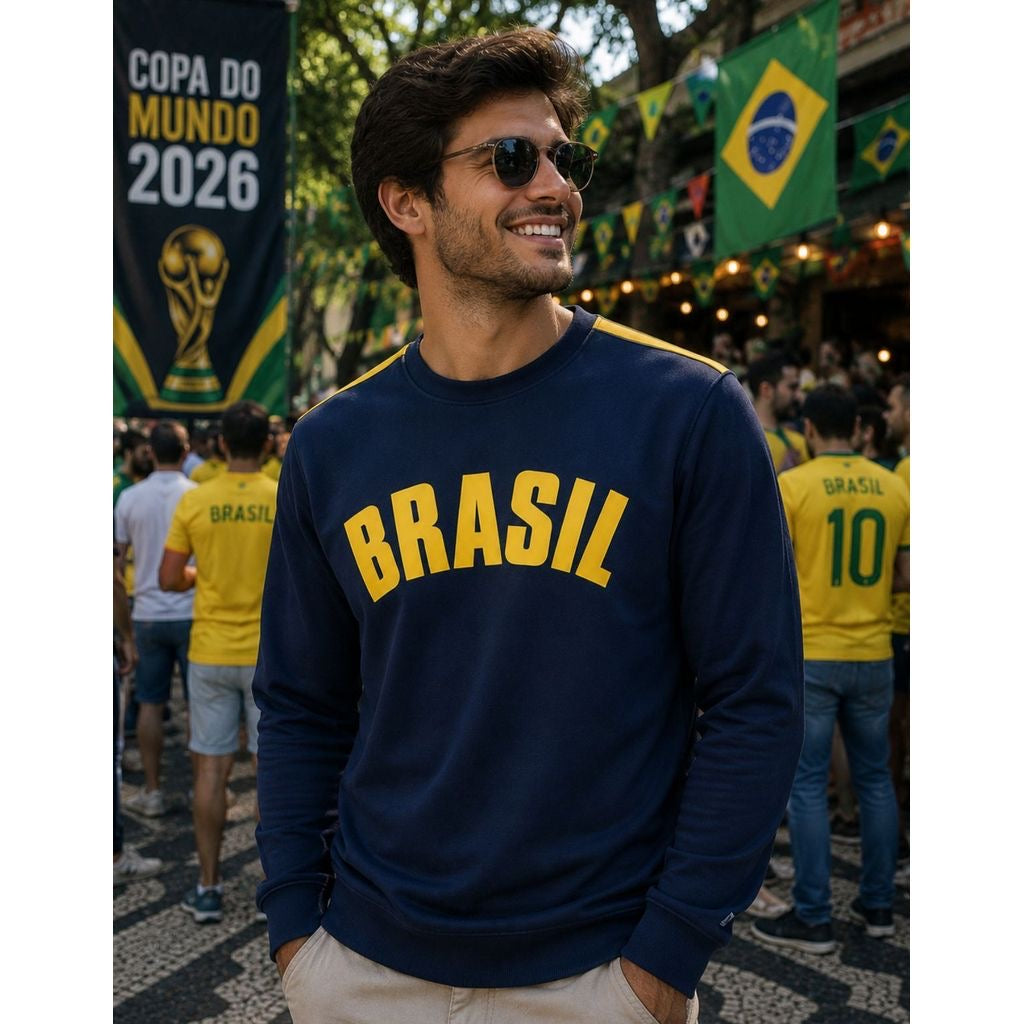 Moletom Brasil unissex