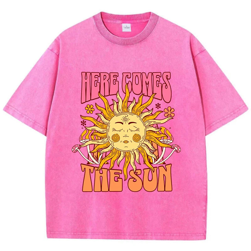 Camiseta  comes the sun