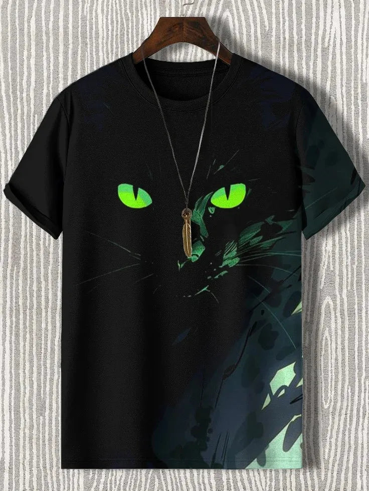 Camiseta arco íris cat