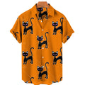 Camisa cat laranja