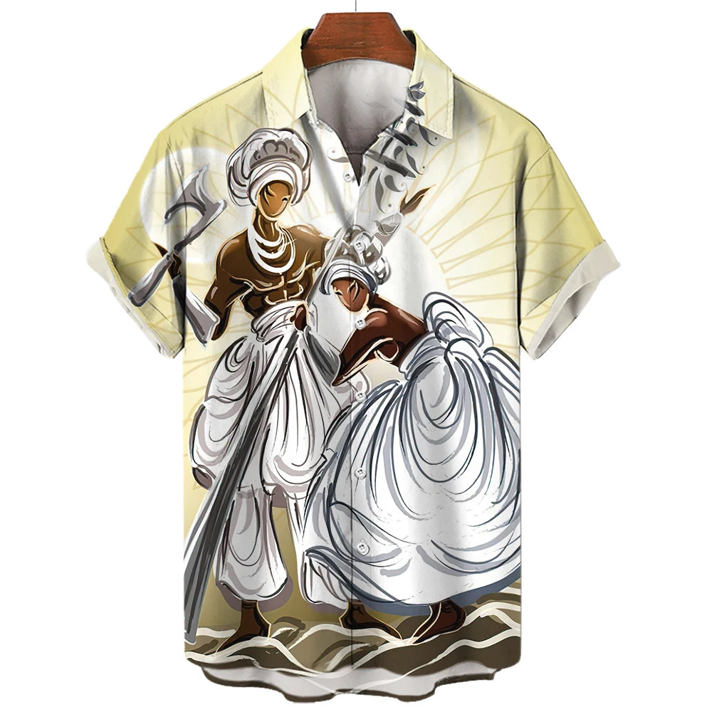 Camisas vai na fé estampas