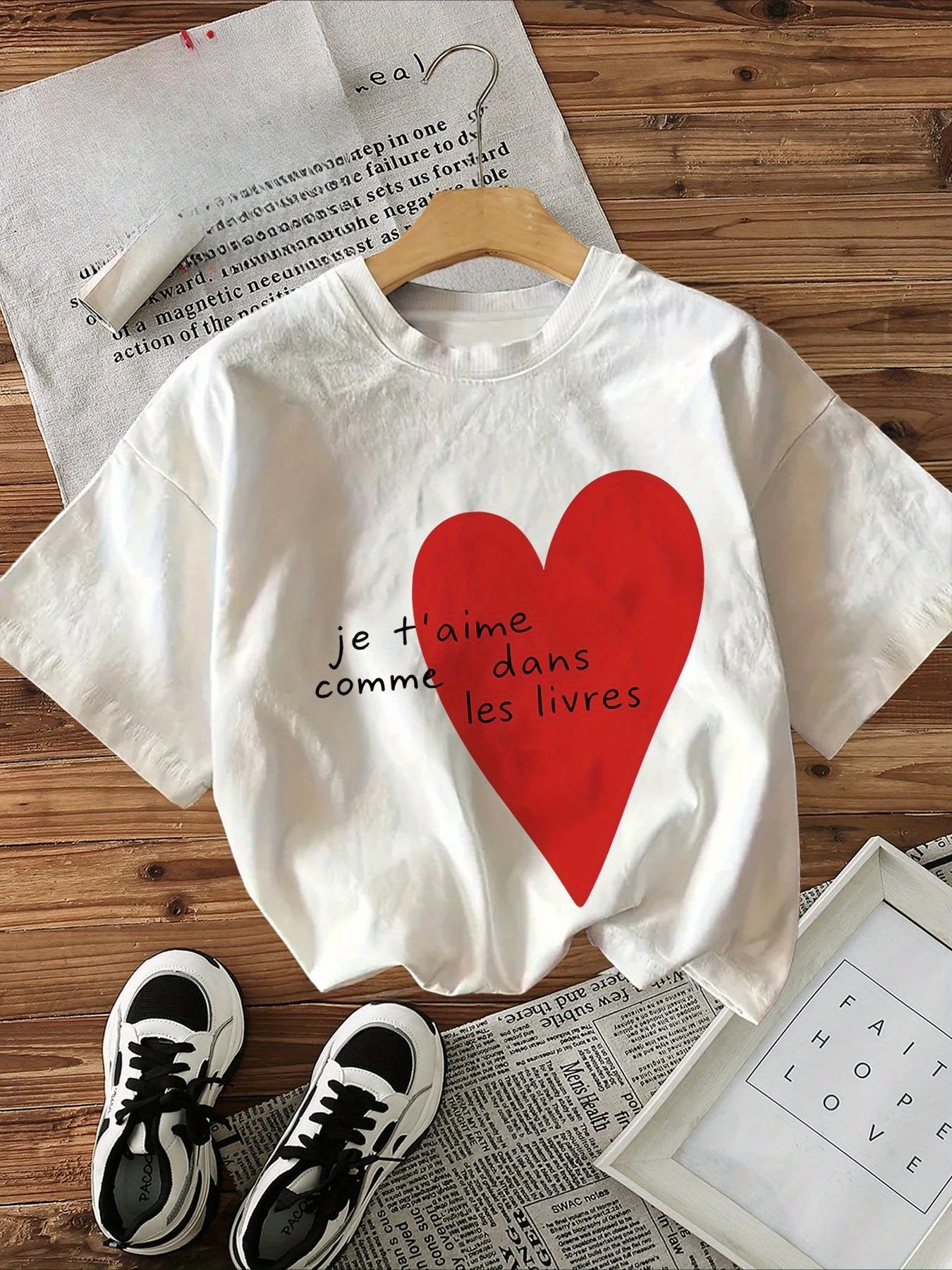 Camiseta je t’aime