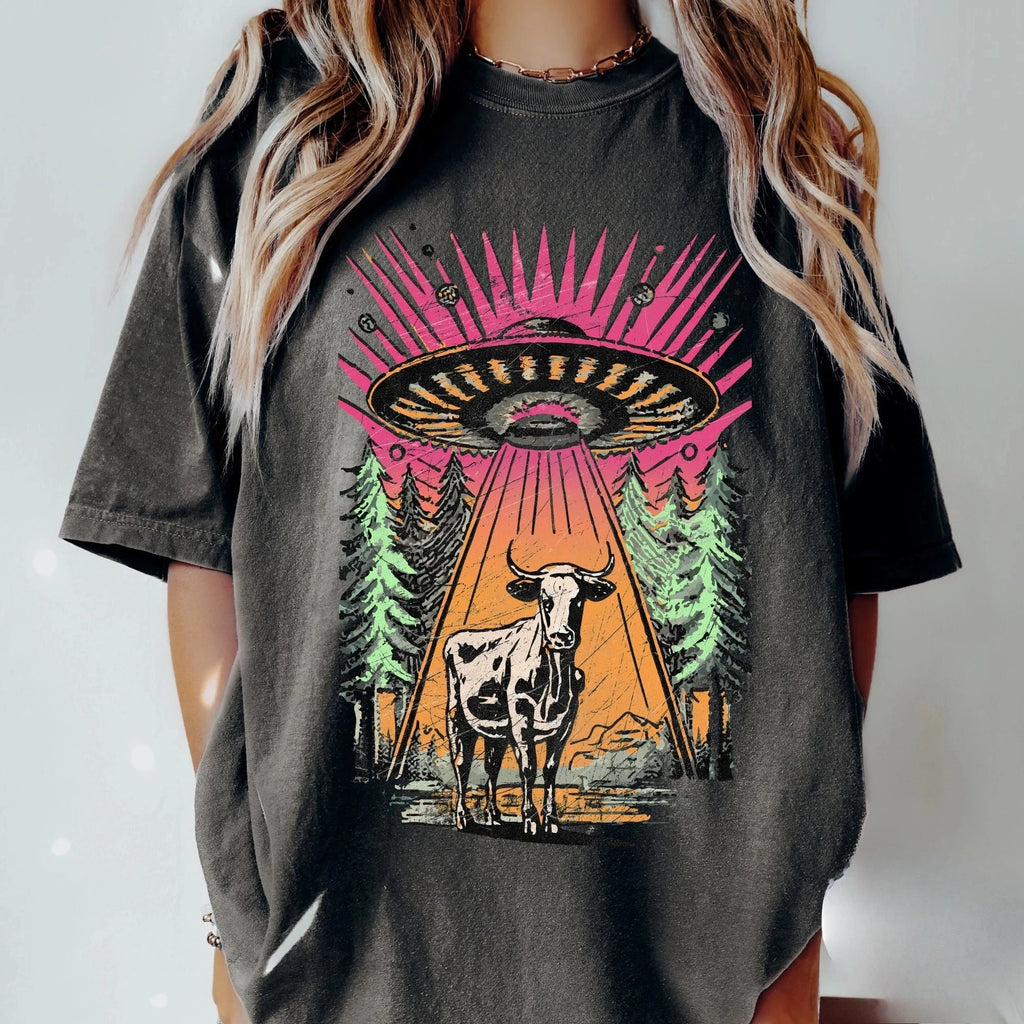 Camiseta OVNI Abdução