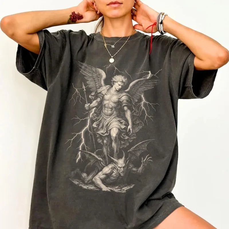 Camiseta feminina Miguel Arcanjo