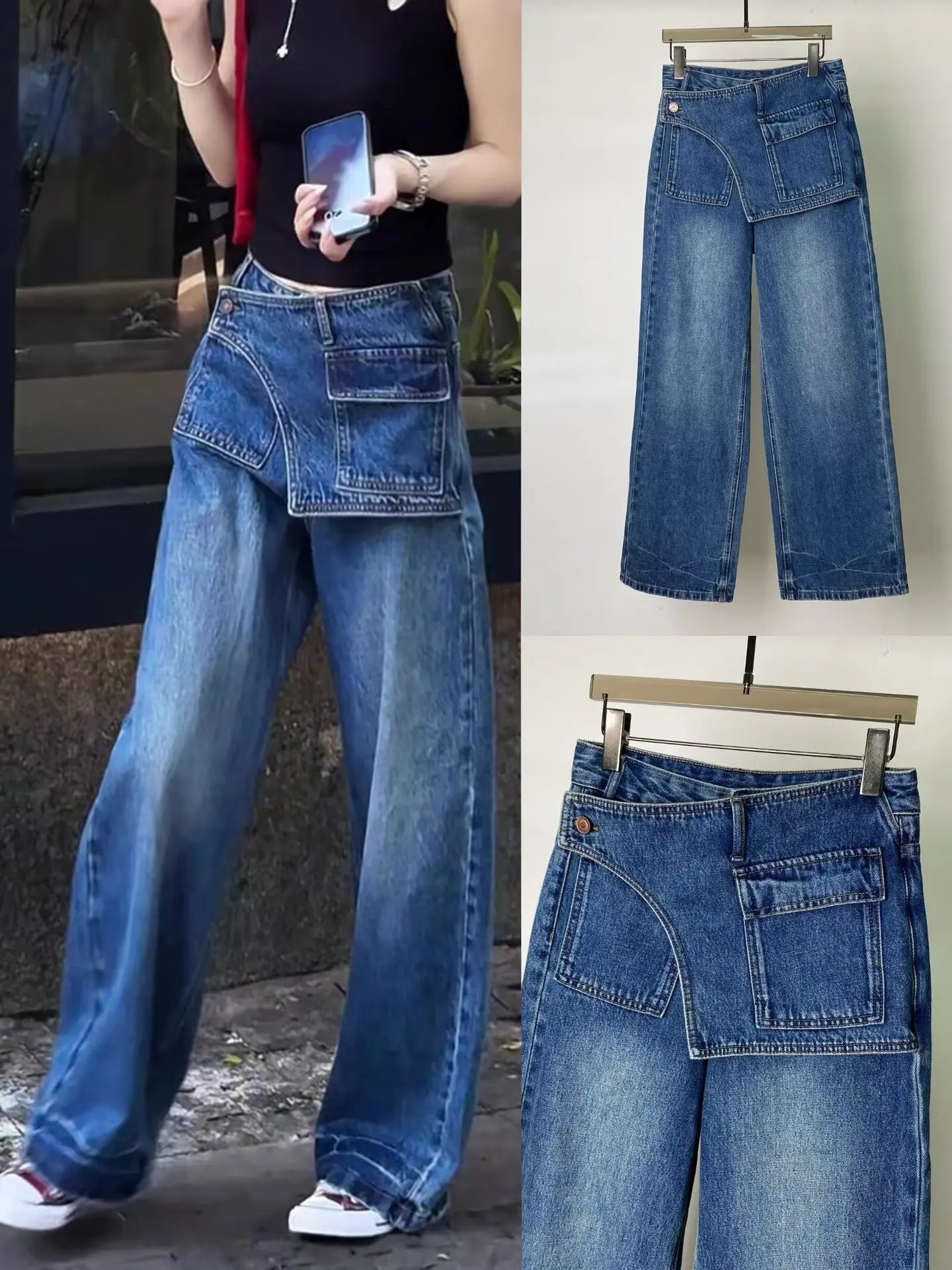 Jeans cintura alta