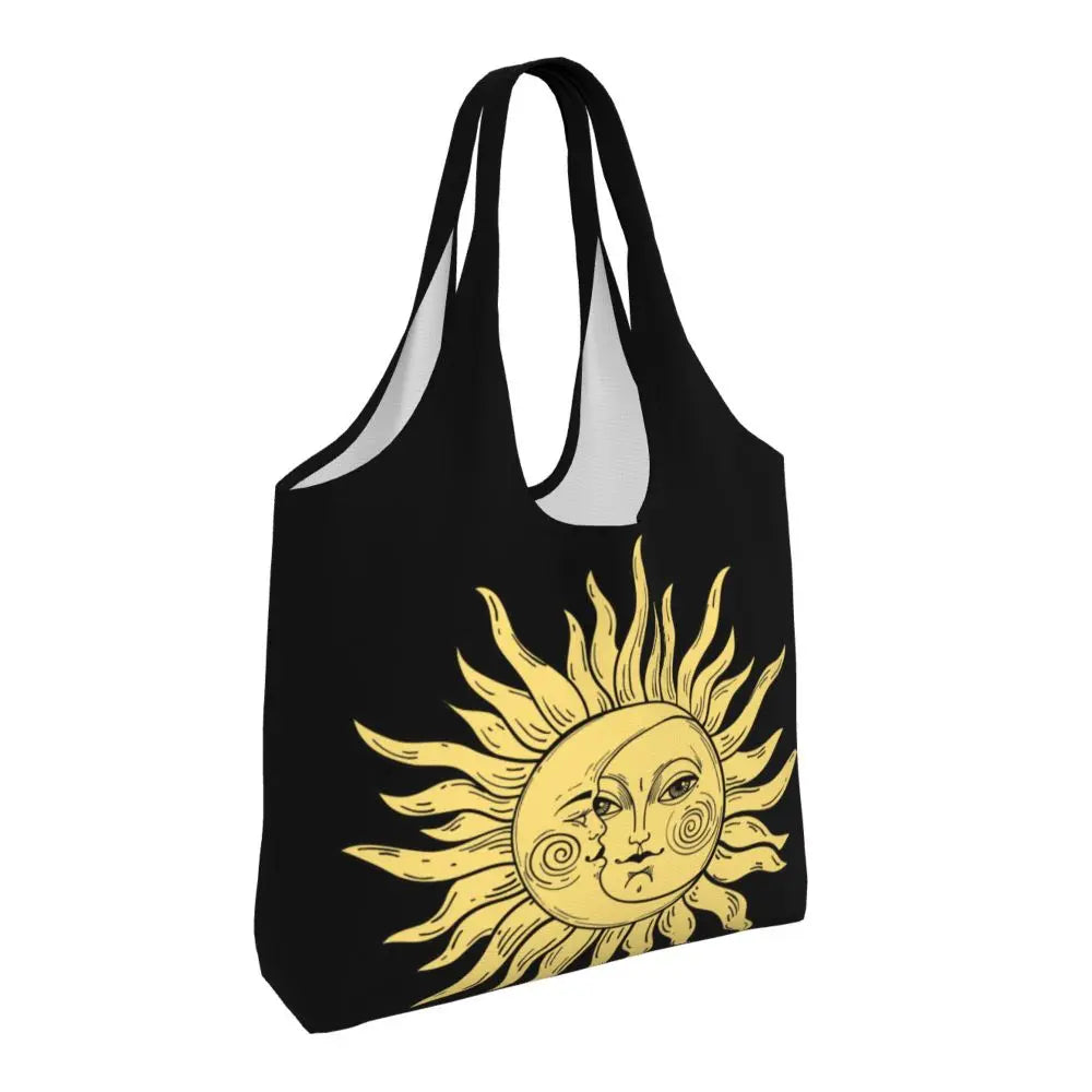 Bolsa lua e estrelas