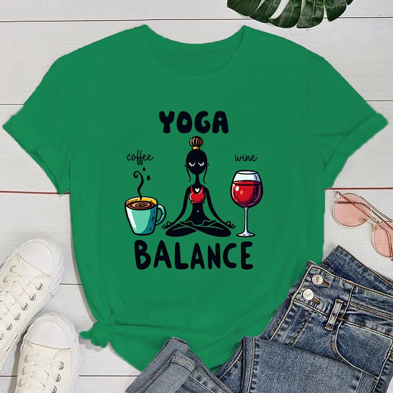 Camiseta equilíbrio
