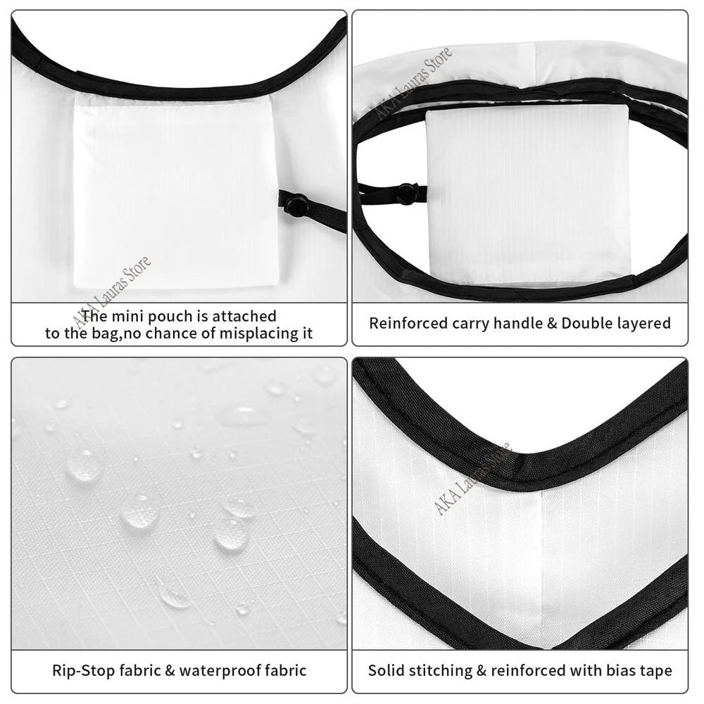 Bolsa de ombro mediterrânea azul e dourada mau olhado bolsa feminina sacola reutilizável bolsa grande