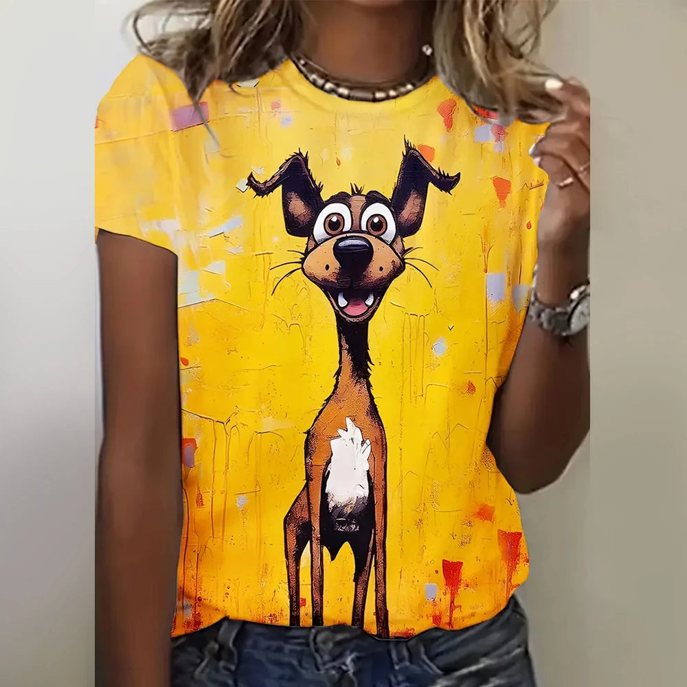 Camiseta Dog louco e variações