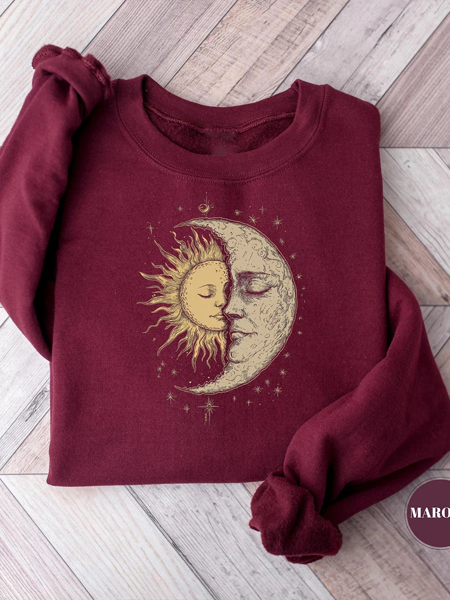 Camiseta mística sol e lua