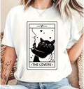 Camiseta black cat love