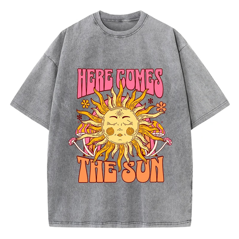 Camiseta  comes the sun