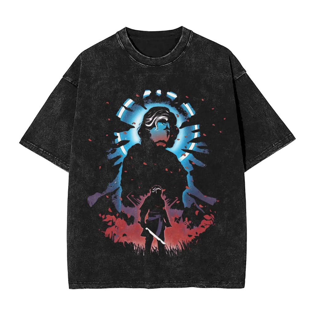 Camiseta sol negro