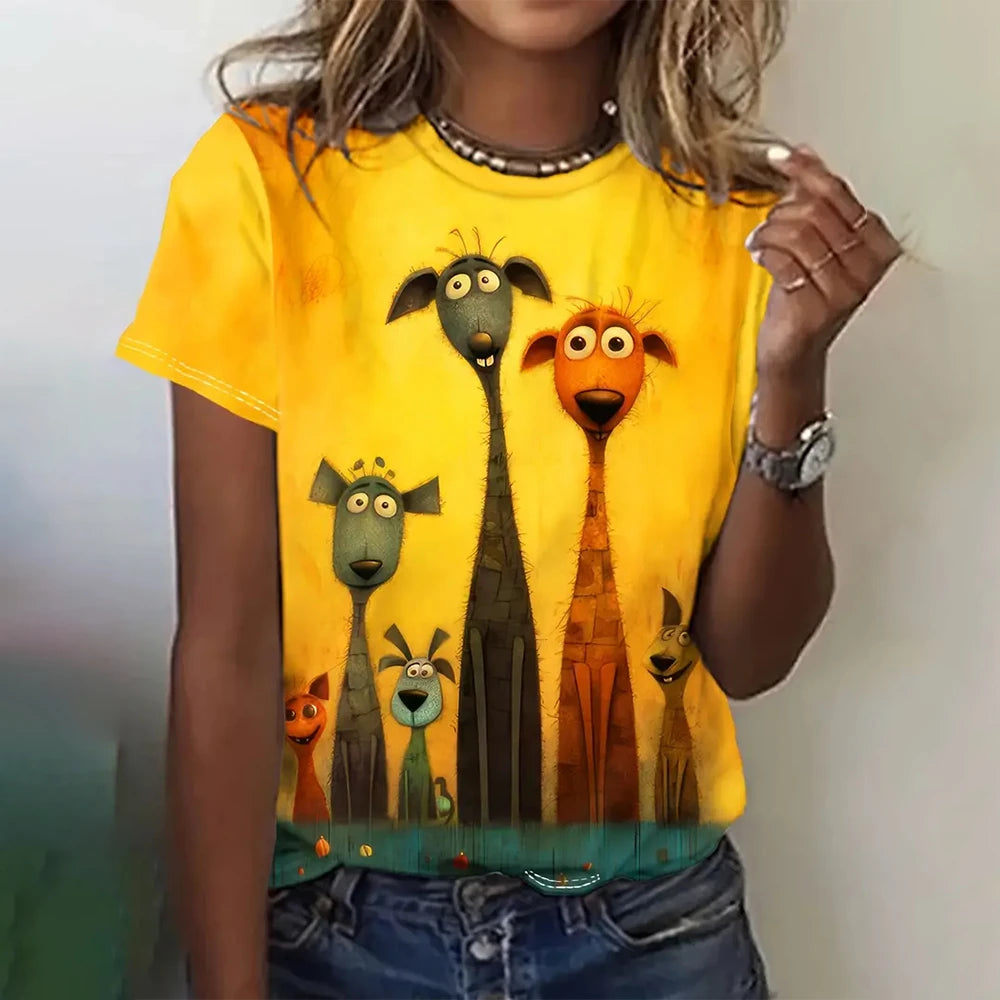 Camiseta Dog louco e variações
