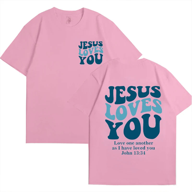 Jesus ama você t-shirt