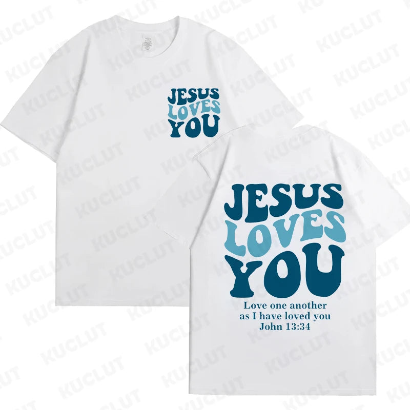 Jesus ama você t-shirt