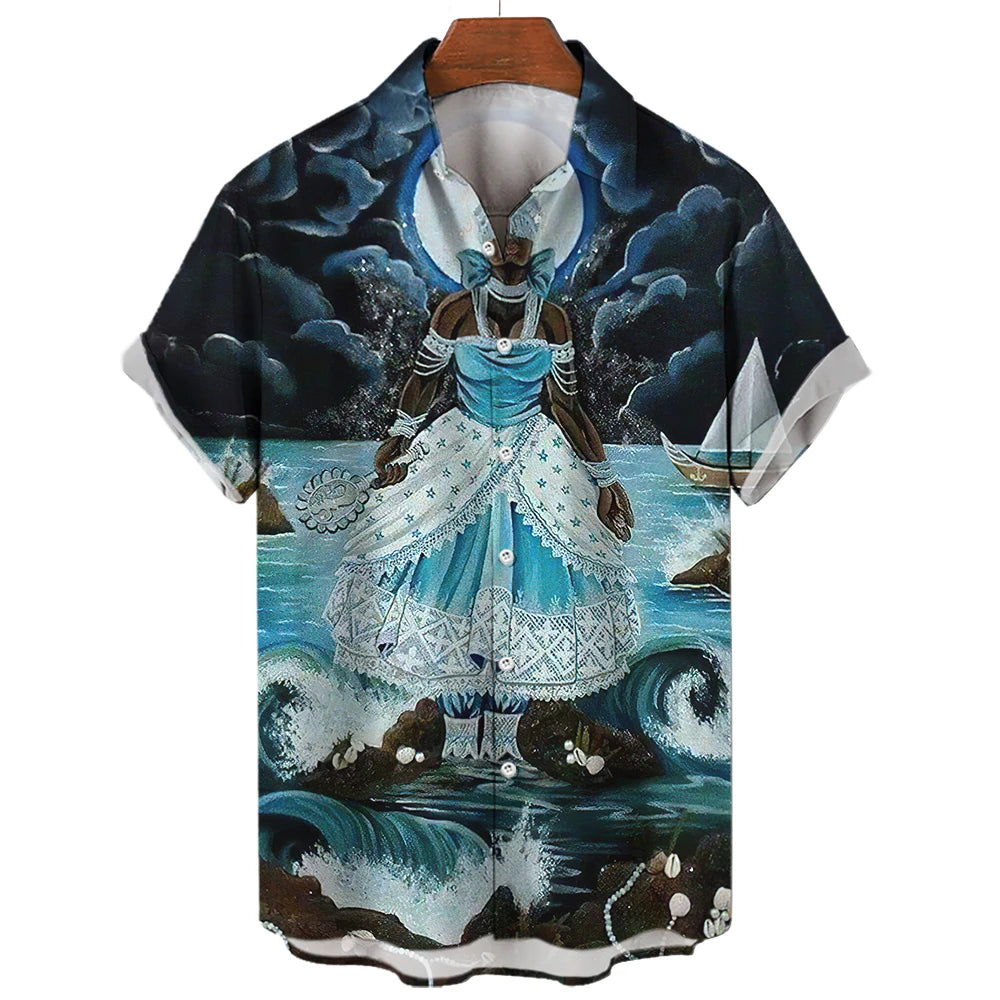 Camisas vai na fé estampas