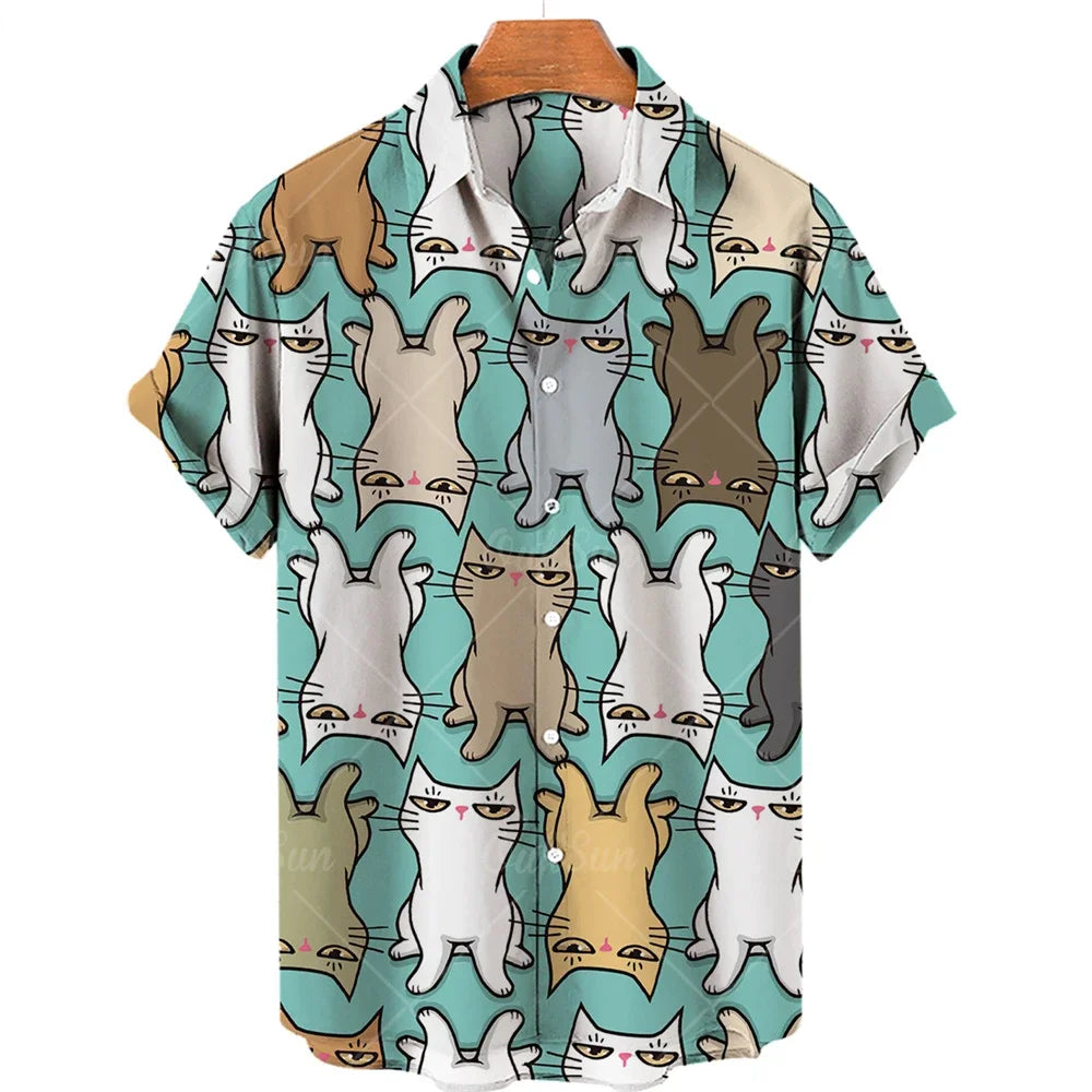 Camisa cat modern