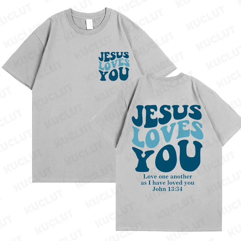 Jesus ama você t-shirt