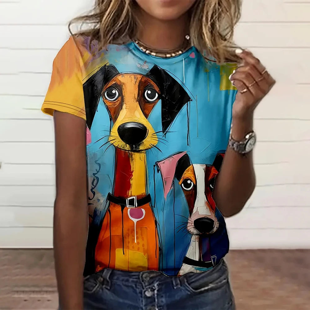 Camiseta Dog louco e variações