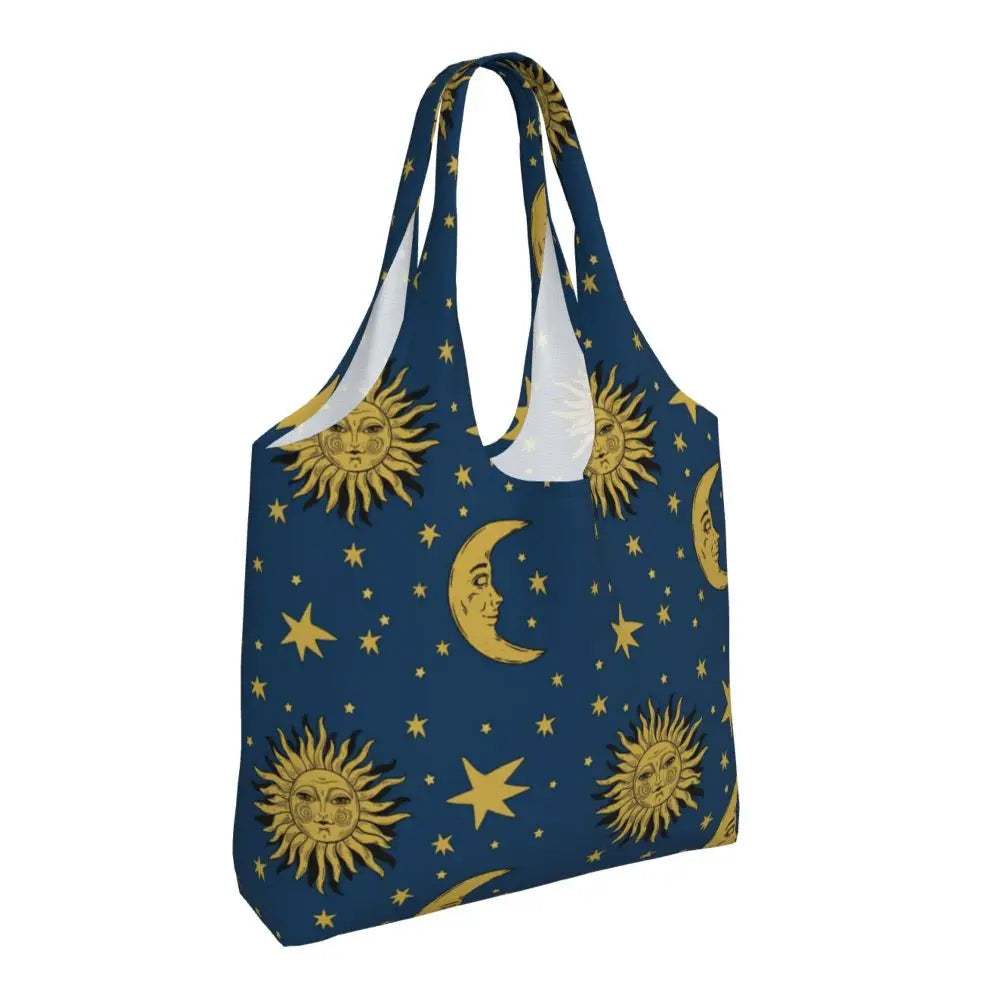 Bolsa lua e estrelas