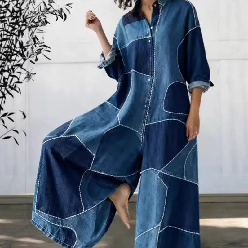 Macacão Feminino jeans estampas