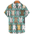 Camisa cat verde