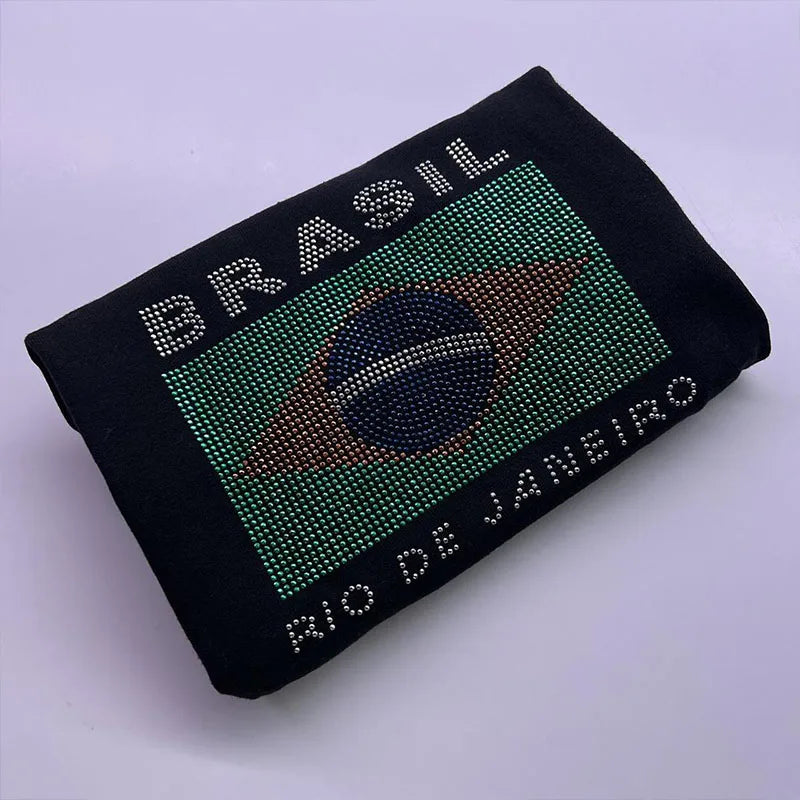 Camiseta Brasil disco