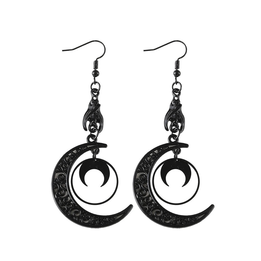 Brinco lua preto