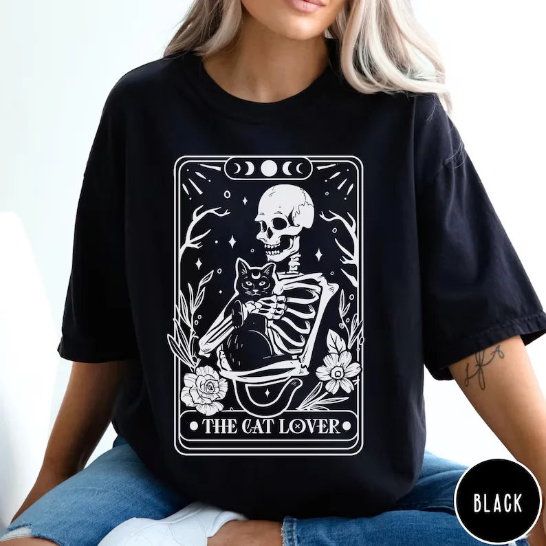 Camiseta Unissex black cat